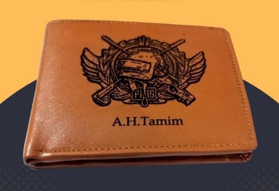 custom logo wallet